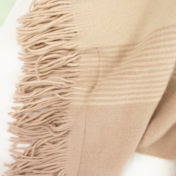 Gentle Fawn Fringe Poncho Sweater - Picture 2 of 3